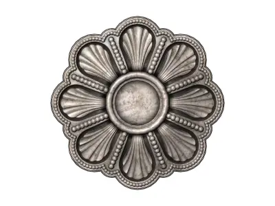 Rosette plaster molding N02 3D print model