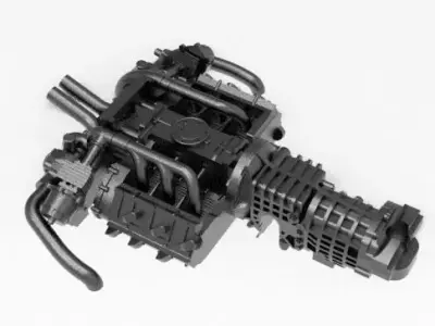 ENGINE 3D print model