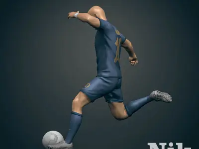  Kylian Mbappe 3D Printable 5 3D print model