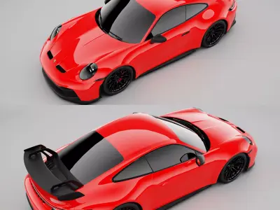 Porsche 911 GT3 3D model