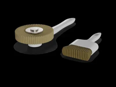 Other car care Wheel Brush Set 3D model
