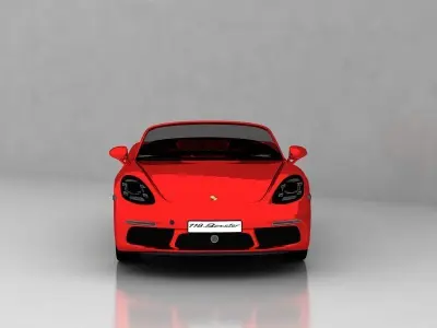 Porsche Boxster Model 2020 3D model