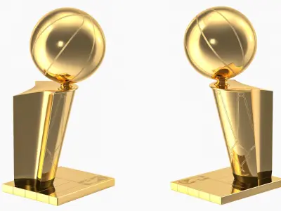 Larry OBrien NBA Championship Trophy 3D model