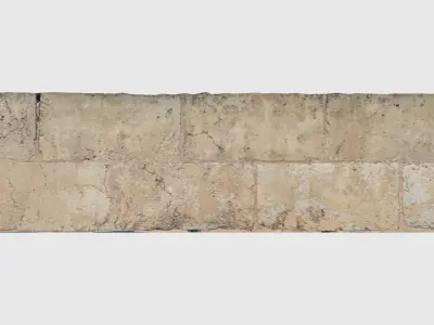 Neighborhood Wall 3D model