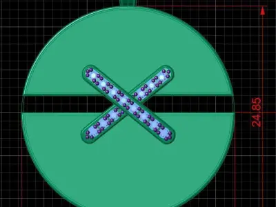 chaumet necklace pendant 3D model