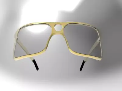 Carrera racers sunglasses 3D model