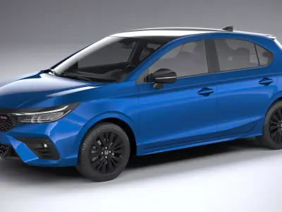 Honda City RS Hatchback 2024 3D model