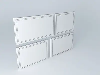 Vintage train photos Free 3D model