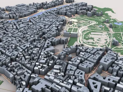Rome City Italy  3D model