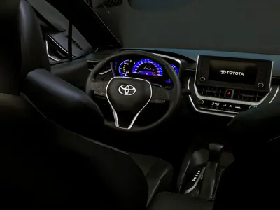 2022 Toyota Corolla Cross Hybrid 3D model