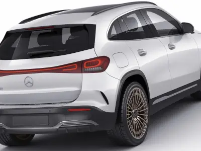 Mercedes EQA 2021 3D model
