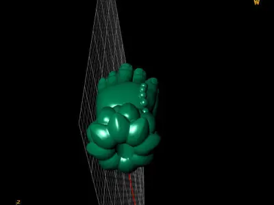 hand buddha 3D print model