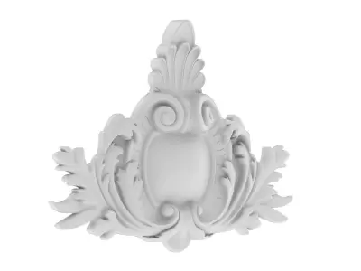 Cartouche Ornament 035 3D model