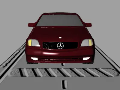 mercedes benz cls 3D model purchase