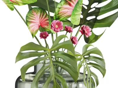 bouquet 3D model 18
