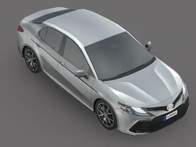 Toyota Camry LE Hybrid 2023 3D model