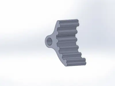 Crankshaft retainer for VAG timing change belt fixator TD  3D print model