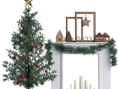 Christmas tree 1 3D model