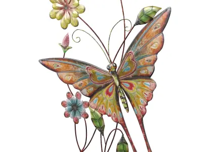 wall decor 3D model 6