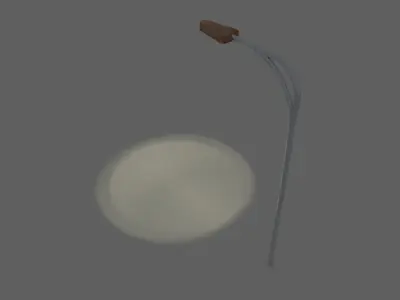 Street light pole Free 3D model