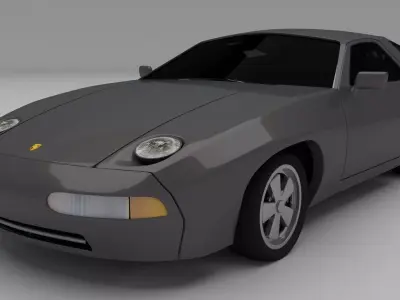 Porsche 928 3D model