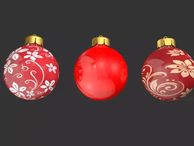 Christmas Balls 3D model