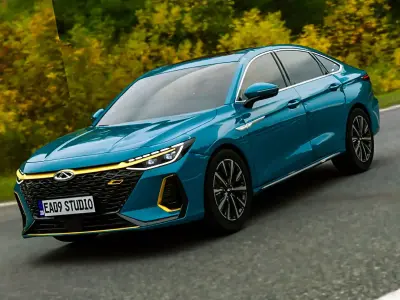 2024 Chery Arrizo 8 3D model