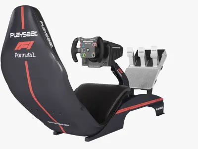 Playseat F1 Racing Simulator Seat 3D Model 3D model