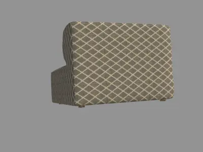 Single Sofa Chair 3D model