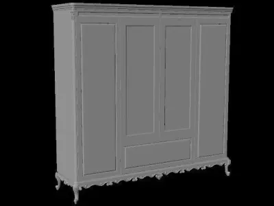 cupboard armoire 3D model