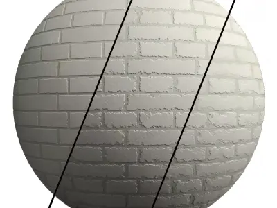 Materials 25- Brick Tiles Pbr-4k-Sbsar 3D model