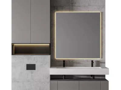 Luxury Bathroom 233 3D model