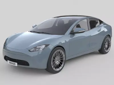 Generic Sedan EV 2020 3D model