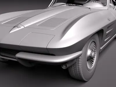 Chevrolet C2 3D model