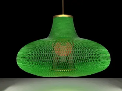 Chinese lantern  3D model purchase