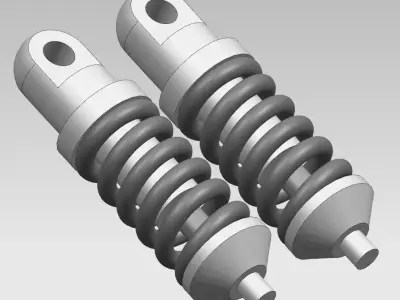 Lotus 49C front suspension for EBBRO 3D print model