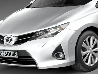 Toyota Auris Touring Sports 2013 3D model