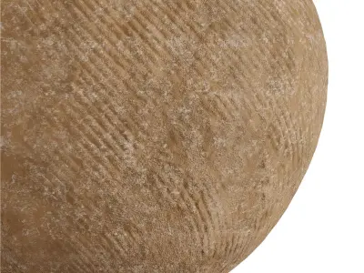 Round Striped Vase 3D model