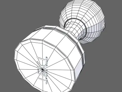 Rubber Stamp circle 3D model