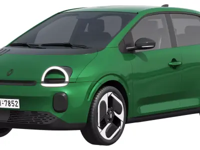 Renault Twingo E-Tech EV 2027 3D model
