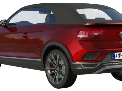 Volkswagen T-Roc Cabriolet 3D model
