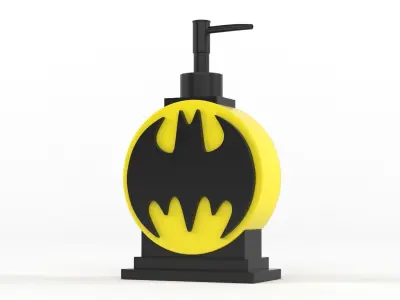 Batman Soap Lotion Dispenser 3D model