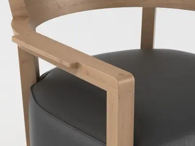 Flexform Barchetta Chair 3D model