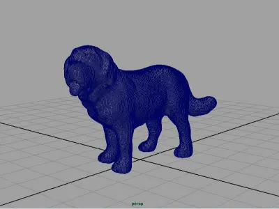 SAINT BERNARD 3D model