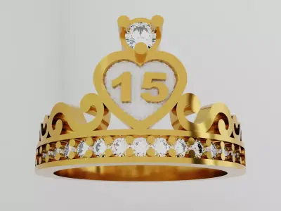 15s Ring 3D print model