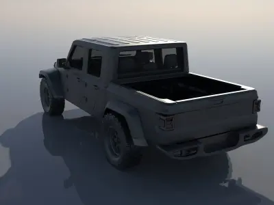 Jeep Gladiator 3D print model