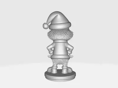 Grinch 3D Print Figure Christmas Decoration Holiday Grinch  3D print model