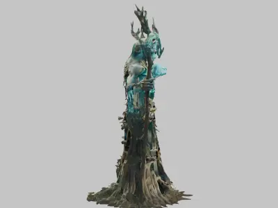 Forest Guardian 3D Model Low-poly 3D model buy