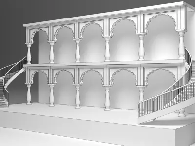 Artist Stage 3D model purchase