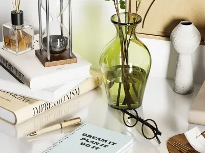 Decorative set 03 3D model